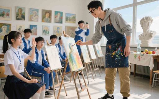 为师者的幸福——美术培训学校老师篇